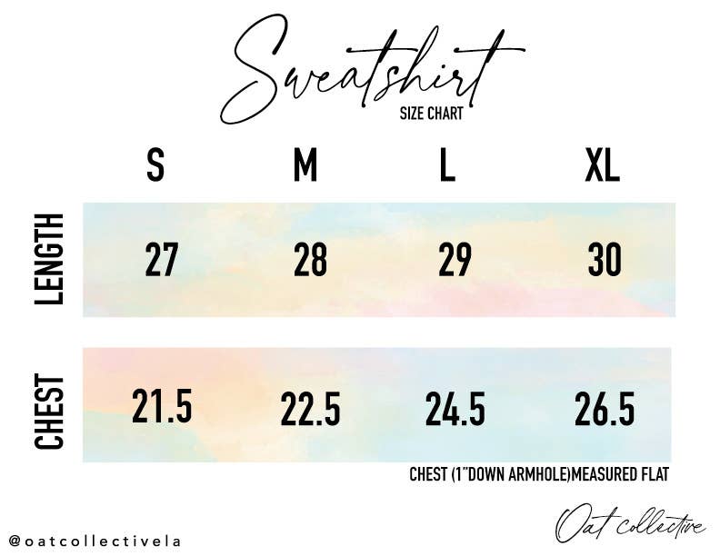 SALTY Graphic Sweatshirt: HEATHER DUST
